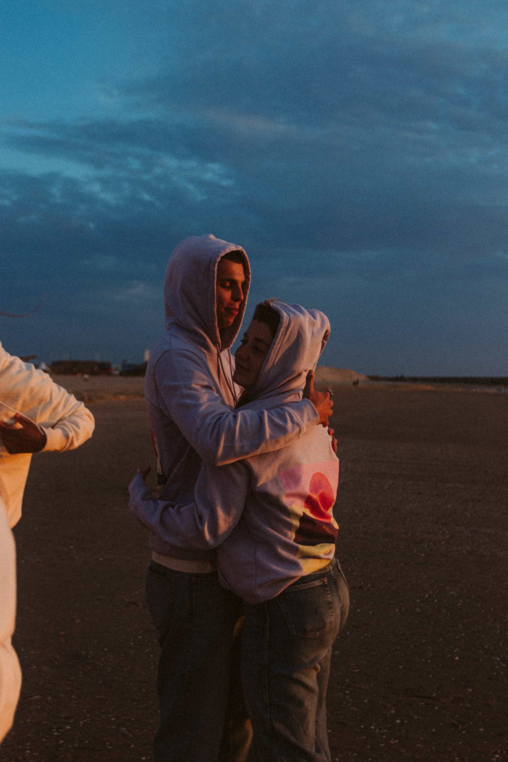 Model wearing a Rakata Lavender Hoodie